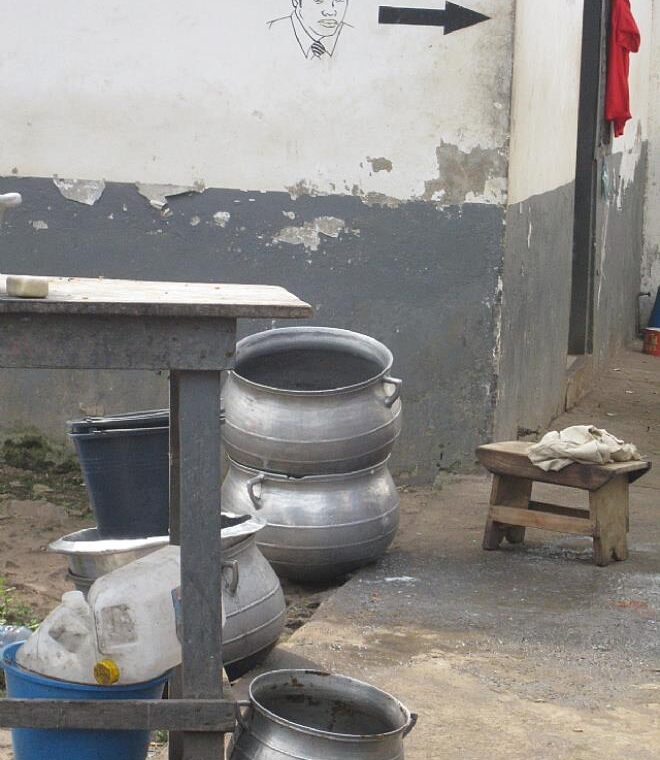 Behind Legon’s Bush Canteen