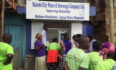 Kenya slum Mathare gets cheap water through ATMs