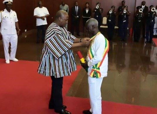 Afari-Gyan receives highest state award