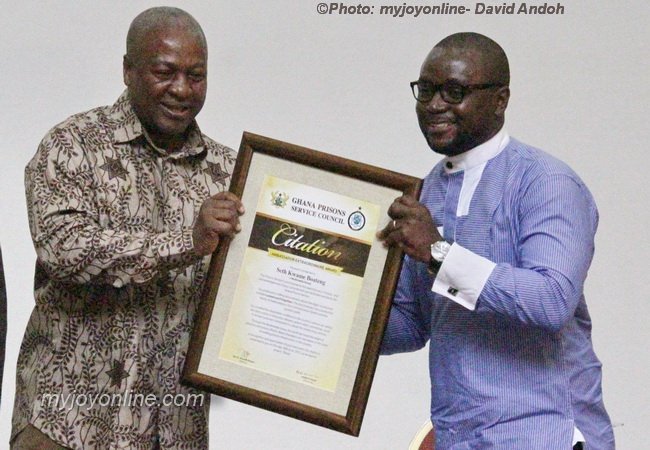 Seth Kwame Boateng of Joy FM's documentary led to the release of over 100 remand prisoners