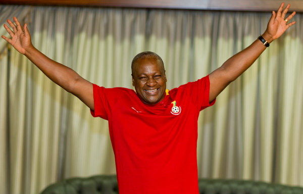 President Mahama is hoping to be re-elected for a second term mandate in 2016