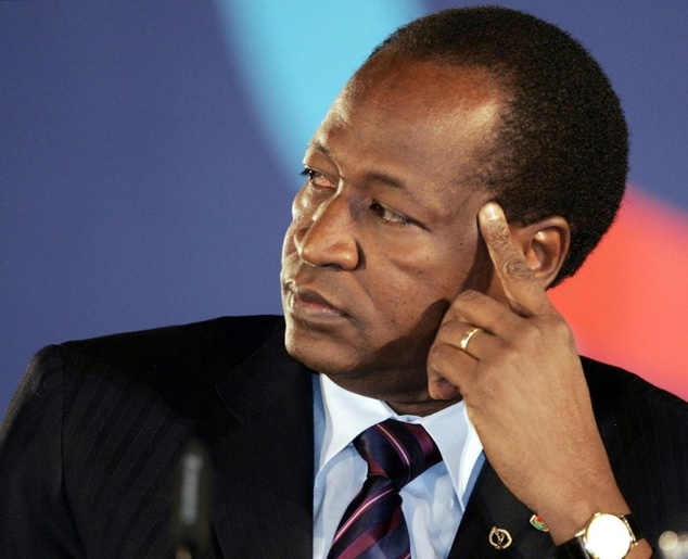 Former President of Burkina Faso, Blaise Campaore