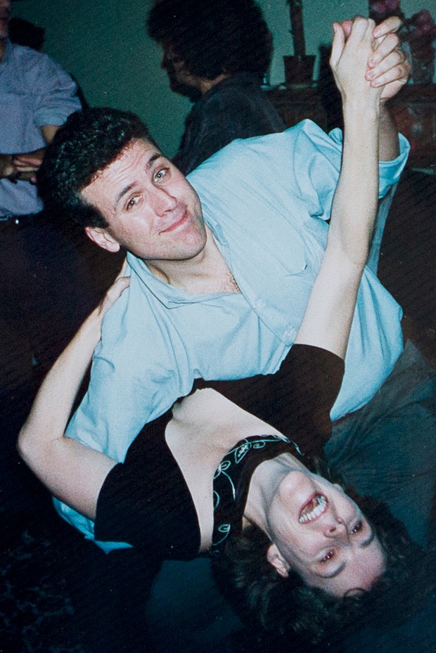  Helen and Sergio at their wedding party in Glasgow in 1994. Photograph: Courtesy Helen FitzGerald/The Guardian