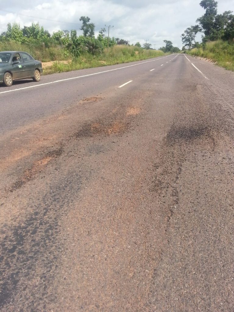 The road constructed by the Burkinabe contractor , Djibril Kanazoe and praised by President Mahama