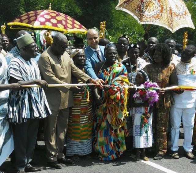 President Mahama commissions 46.4 kilometre Dodo Pepeso road