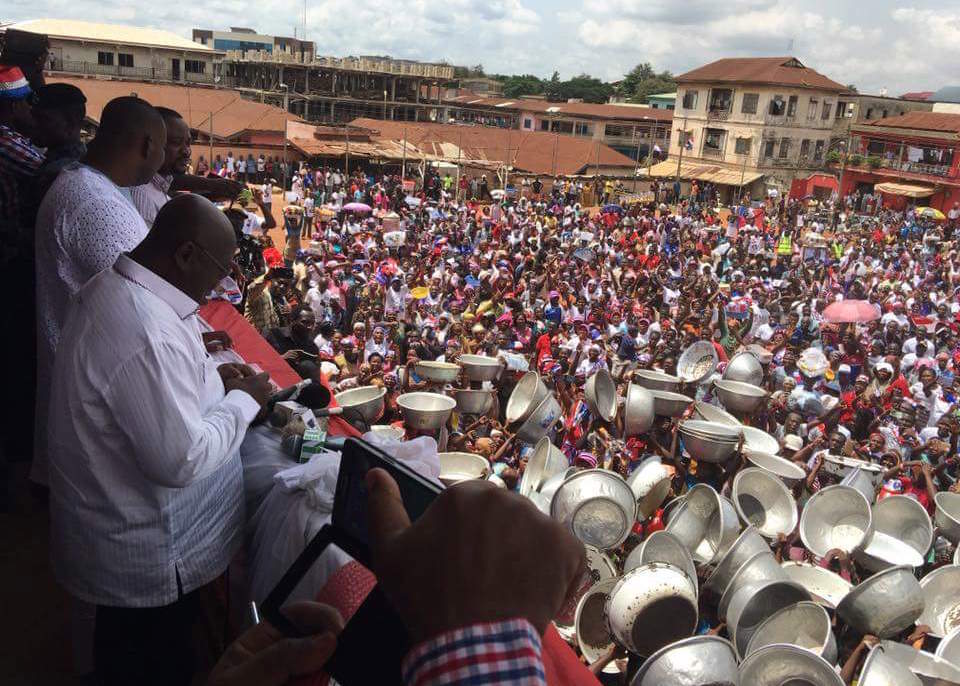 Nana Addo Dankwa Akufo-Addo meets head porters in Kumasi. These vulnerable groups are often exploited for votes and are forgotten until another election beckons