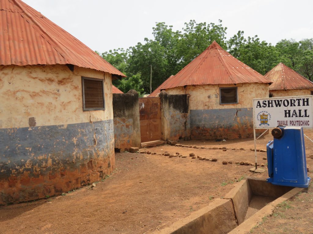 Ashworth Hall of the Tamale Polyclinic, which was recently made a Technical University