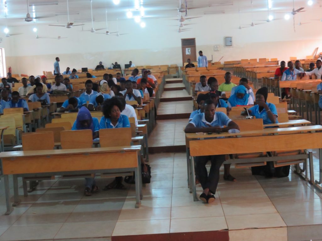 The main auditorium of the University for Development Studies, Nyankpala