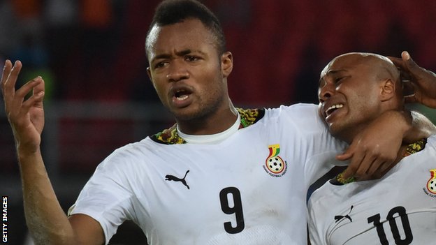 Jordan and Andre Dede Ayew