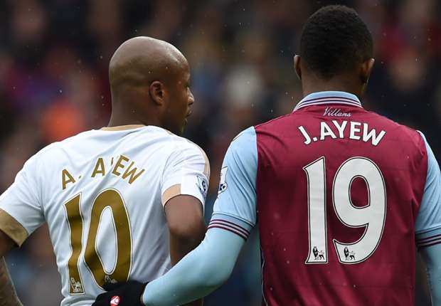 The Ayew brothers in the English Premier League