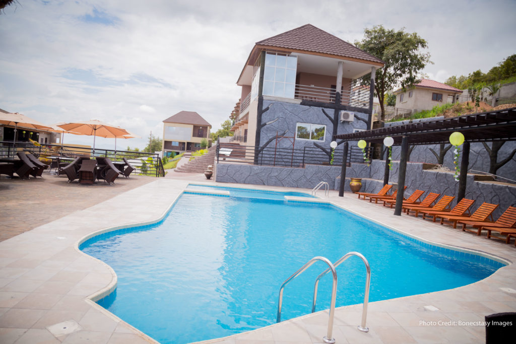 Poolside of the Hotel